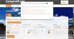 Desktop Screenshot of comparatif.com